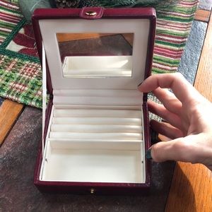 Red Jewelry Case